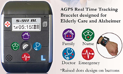 Discreet GPS Watch for Alzheimer's Patients