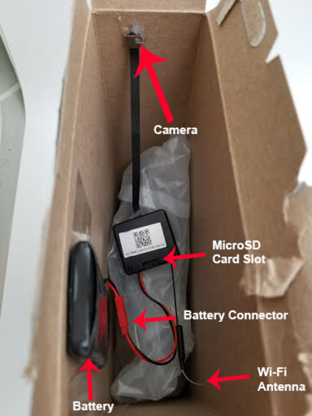 diy spy camera from cell phone